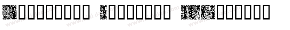 Aquitaine Initials ICG字体转换